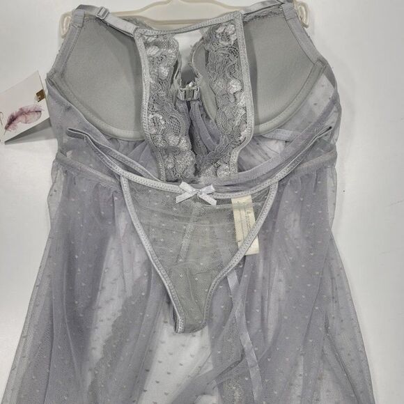 Jessica Simpson Babydoll Lingerie Set - Picture 8 of 9